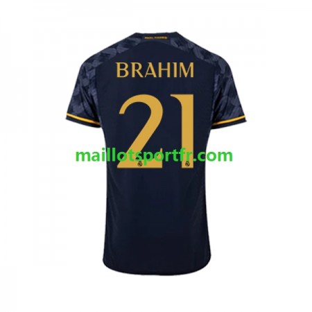 Maillot de Foot Real Madrid Brahim Diaz 21 Exterieur 2023/24
